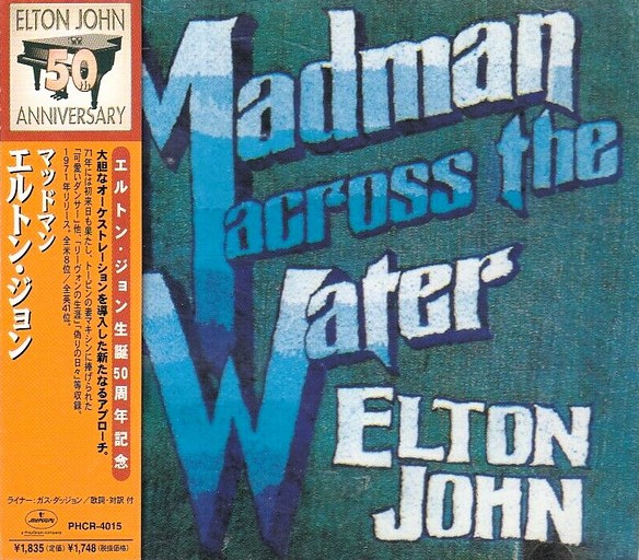 Elton John – Madman Across The Water Cd Japonés