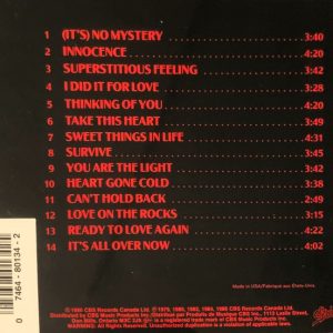 Harlequin – Greatest Hits Cd
