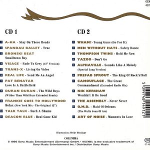 pop and wave 12 mixes trasera Best Of Pop & Wave - The 12" Mixes Cd (Varios Artistas : Pat Benatar - Camouflage - Deacon Blue - Visage)