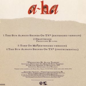 A-ha – 45 R.P.M. Club Cd Japonés (Incluye 12" de Take On Me / The Sun Always Shine On Tv Instrumental)