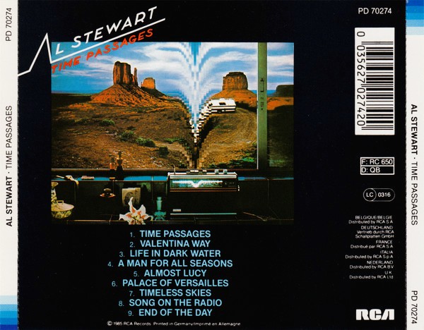 al stewart passages trasera Al Stewart – Time Passages Cd