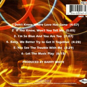 Barry White – Let The Music Play Cd