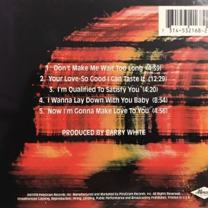 barry white this watcha trasera Barry White – Is This Whatcha Wont ? Cd