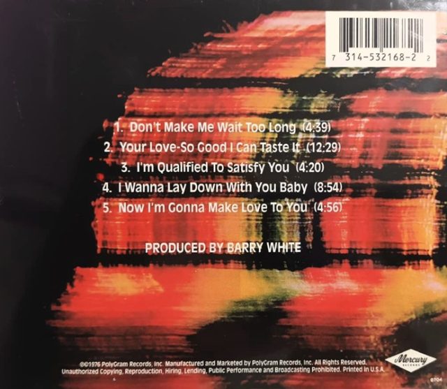 barry white this watcha trasera Barry White – Is This Whatcha Wont ? Cd