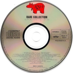 bee gees rare collection cd Bee Gees – Rare Collection Cd Japones (Incluye el 12" Special Maxi Version de He's A Liar)