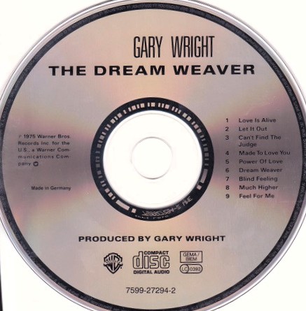 gary wright dream weaver cd Gary Wright – The Dream Weaver Cd
