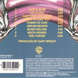 gary wright dream weaver trasera Gary Wright – The Dream Weaver Cd