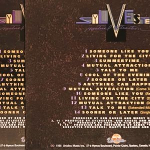 sylvester mutual atraction trasera Sylvester – Mutual Attraction Cd (Bonus Tracks)