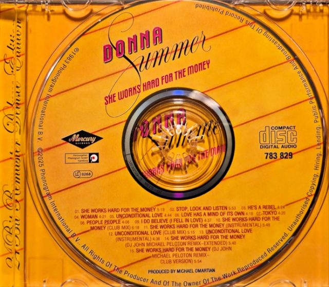 Donna Summer – She Works Hard For The Money Deluxe Edition Cd (Bonus Tracks 12" & Instrumental)