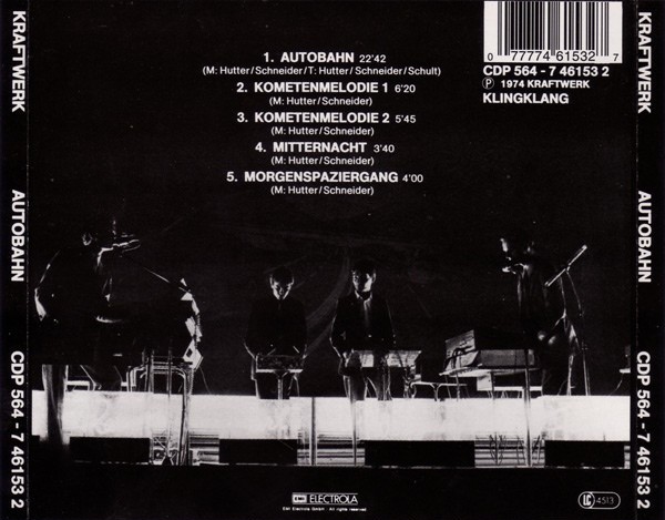 Kraftwerk – Autobahn Cd