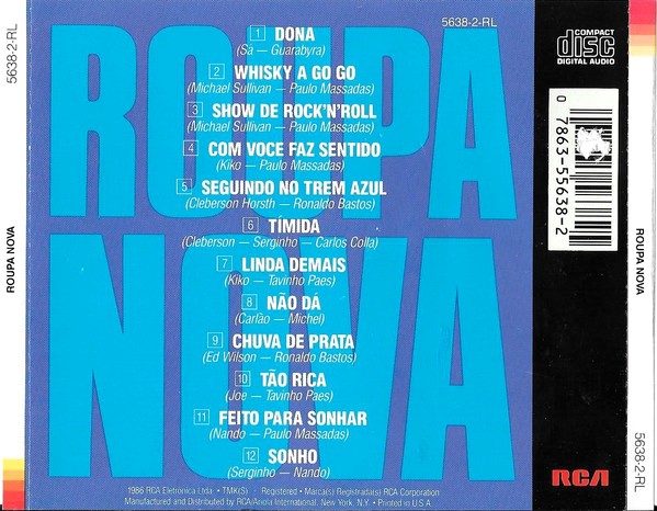 Roupa Nova – Roupa Nova Cd