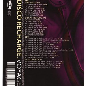 Voyage Disco discharge cd Voyage – Voyage Special Edition Cd (Bonus tracks : 12", Extended & Instrumentals)