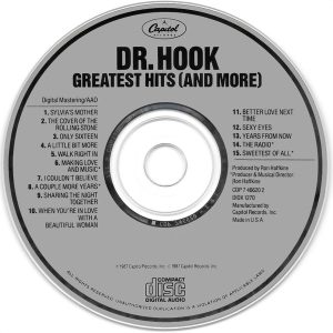 dr hook greatest cd 1 Dr. Hook – Greatest Hits (And More) Cd