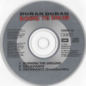 duran duran burning cd Duran Duran – Burning The Ground Cd Single (Decadance Extended Mix)