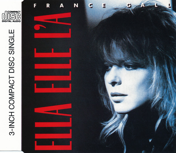 france gall single frontal France Gall – Ella Elle L'A Cd Single (3 pulgadas)