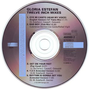 gloria estefan 12 inch cd Gloria Estefan – Twelve Inch Mixes Cd (12" & Extended)