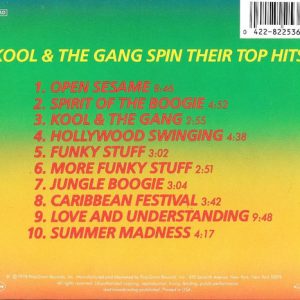 kool & the gang best of spin their trasera Kool & The Gang – Spin Their Top Hits Best Of Cd