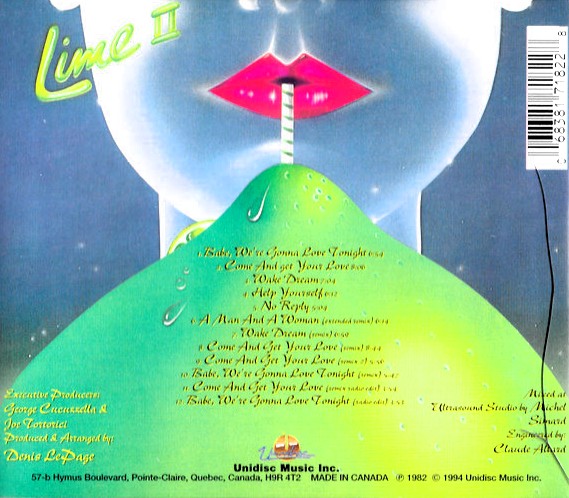 Lime – Lime II Cd