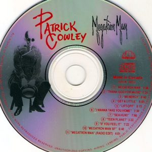 patrick cowley megatron cd Patrick Cowley – Megatron Man Cd (Jewel Case)
