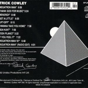 patrick cowley megatron trasera Patrick Cowley – Megatron Man Cd (Jewel Case)