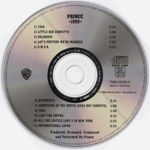 Prince – 1999 Cd