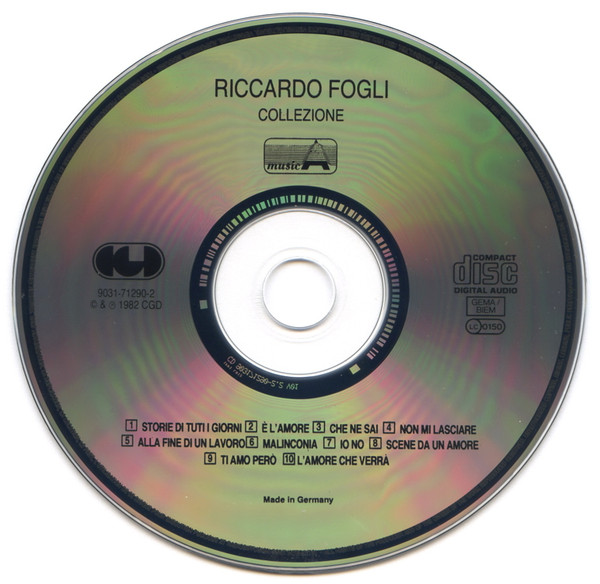 Riccardo Fogli – Collezione Cd