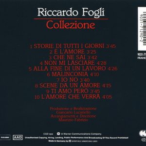 Riccardo Fogli – Collezione Cd