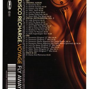 voyage fly way especial edition trasera Voyage – Fly Away Special Edition 2 Cds (Bonus Tracks : 12" & Instrumental)