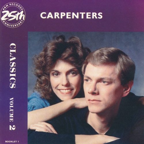 carpenters classics 2 cd A&M frontal Carpenters – Classics A & M 25 Anniversary 2 Cds