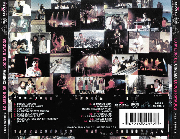 Cinema – Lo Mejor De Cinema Cd (Bonus Tracks : En Vivo 1985)