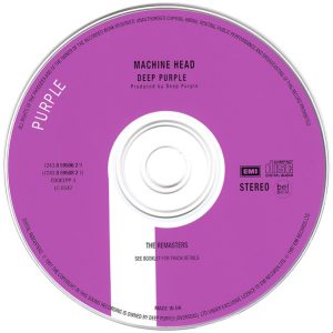 deep purple machine head anniversary cd remaster Deep Purple – Machine Head Cd 25th Anniversary Edition (Incluye versiones Quadraphonic)