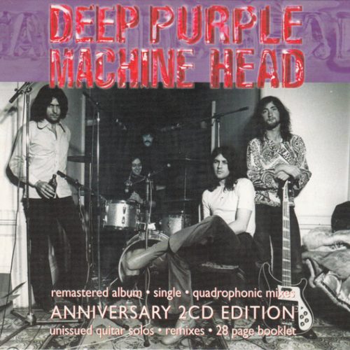 deep purple machine head anniversary frontal Deep Purple – Machine Head Cd 25th Anniversary Edition (Incluye versiones Quadraphonic)
