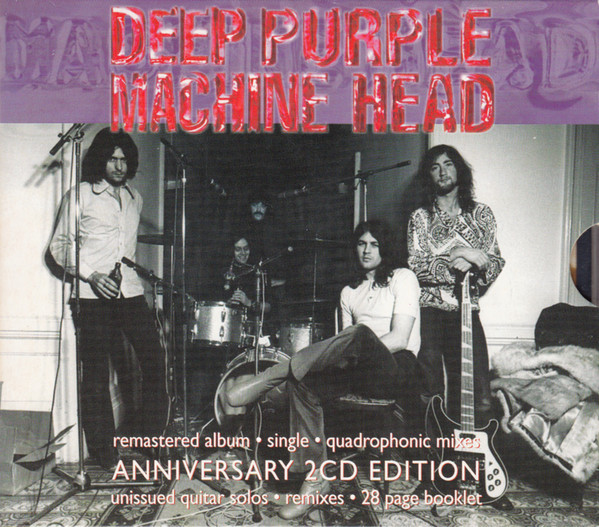 deep purple machine head anniversary frontal Deep Purple – Machine Head Cd 25th Anniversary Edition (Incluye versiones Quadraphonic)