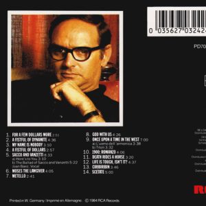 Ennio Morricone – The Best Of Cd (Original Versions)