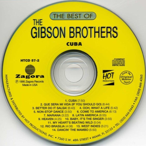 gibson brothers bes of unidisc cd The Gibson Brothers – The Best Of Cd (Versiones Completas)