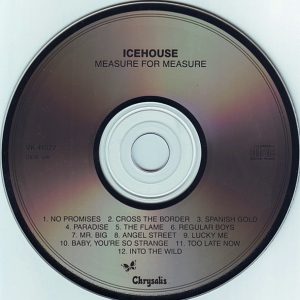 icehouse measure cd Icehouse – Measure For Measure Cd (AOR)