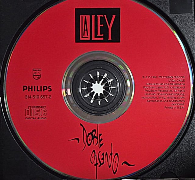 la ley cd 1 La Ley – Doble Opuesto Cd (Printed & Made in Usa)