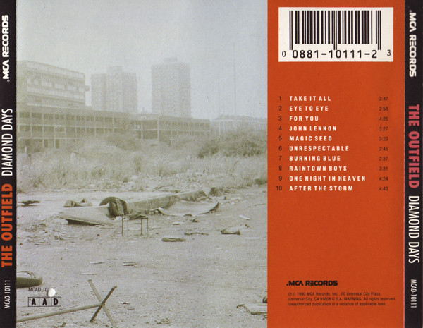 the outfield diamond trasera The Outfield – Diamond Days Cd (AOR)