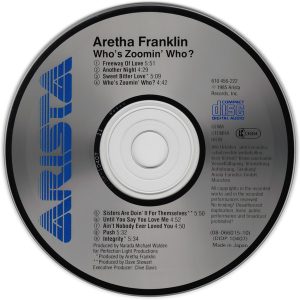 aretha franklyn whos zoomin JP cd Aretha Franklin – Who's Zoomin' Who? Cd Japonés