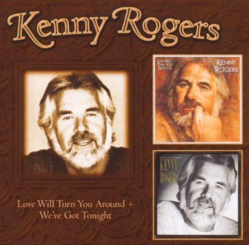 kenny rogers doble cd frontal Kenny Rogers – Love Will Turn You Around + We've Got Tonight Cd (AOR)