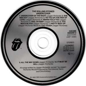 rolling stones undercover JP cd The Rolling Stones – Undercover Cd Japonés