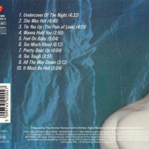 rolling stones undercover JP trasera The Rolling Stones – Undercover Cd Japonés